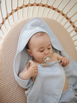 Accappatoio per bambini in cotone organico Fluffy