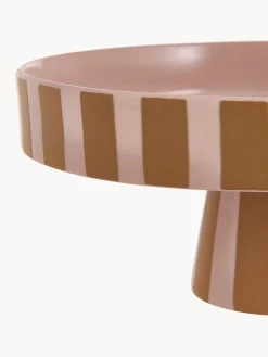 Alzatina in ceramica a righe Toppu
