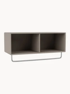 Appendiabiti con mensola in legno Coat