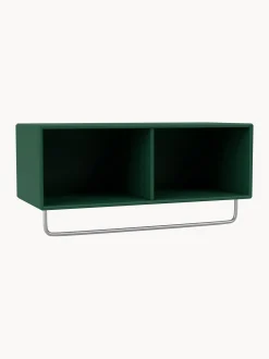 Appendiabiti con mensola in legno Coat