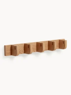 Appendiabiti da parete in legno di quercia Nomad