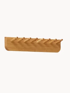 Appendiabiti in legno di quercia Echo, larg. 40 cm