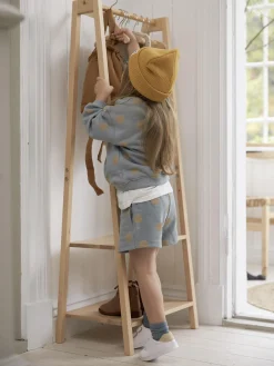 Appendiabiti per bambini in legno di faggio Saga