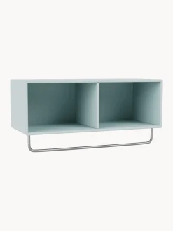 Appendiabiti con mensola in legno Coat