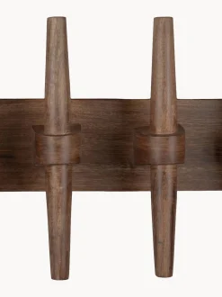 Appendiabiti in legno di mango con ganci Jakub