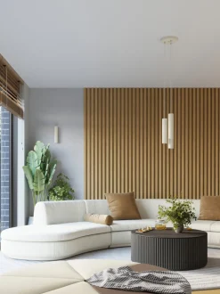 Applique con luce direzionale Gleam