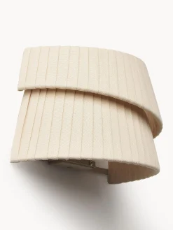 Applique con paralume asimmetrico Nyla