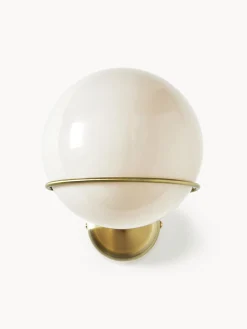 Applique con sfera di vetro Carey