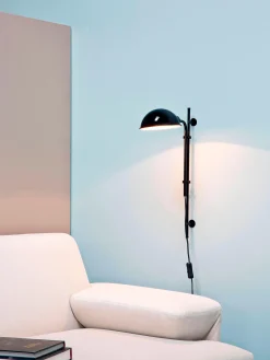 Applique con spina e paralume orientabile Funiculí