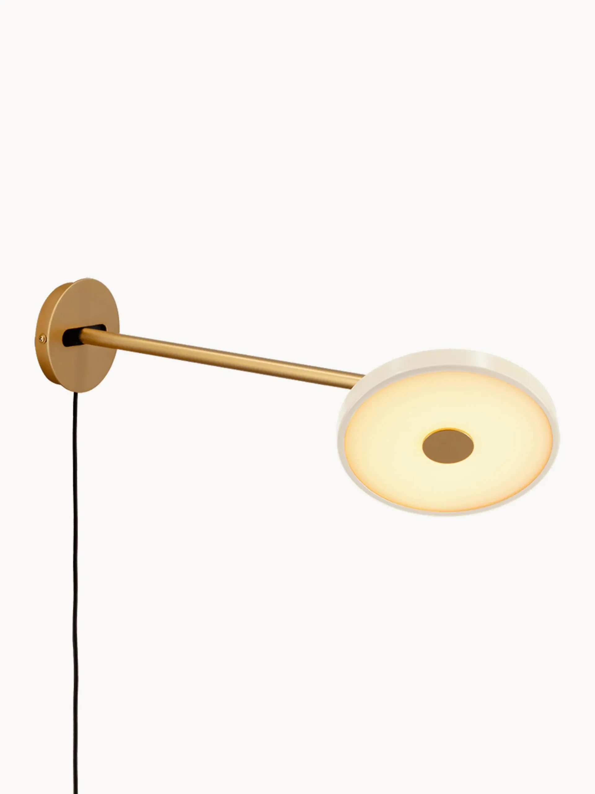 Applique grande orientabile a LED con luce regolabile e spina Asteria