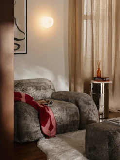 Applique in vetro opale Baya