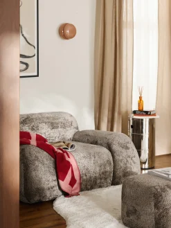 Applique in vetro opale Baya