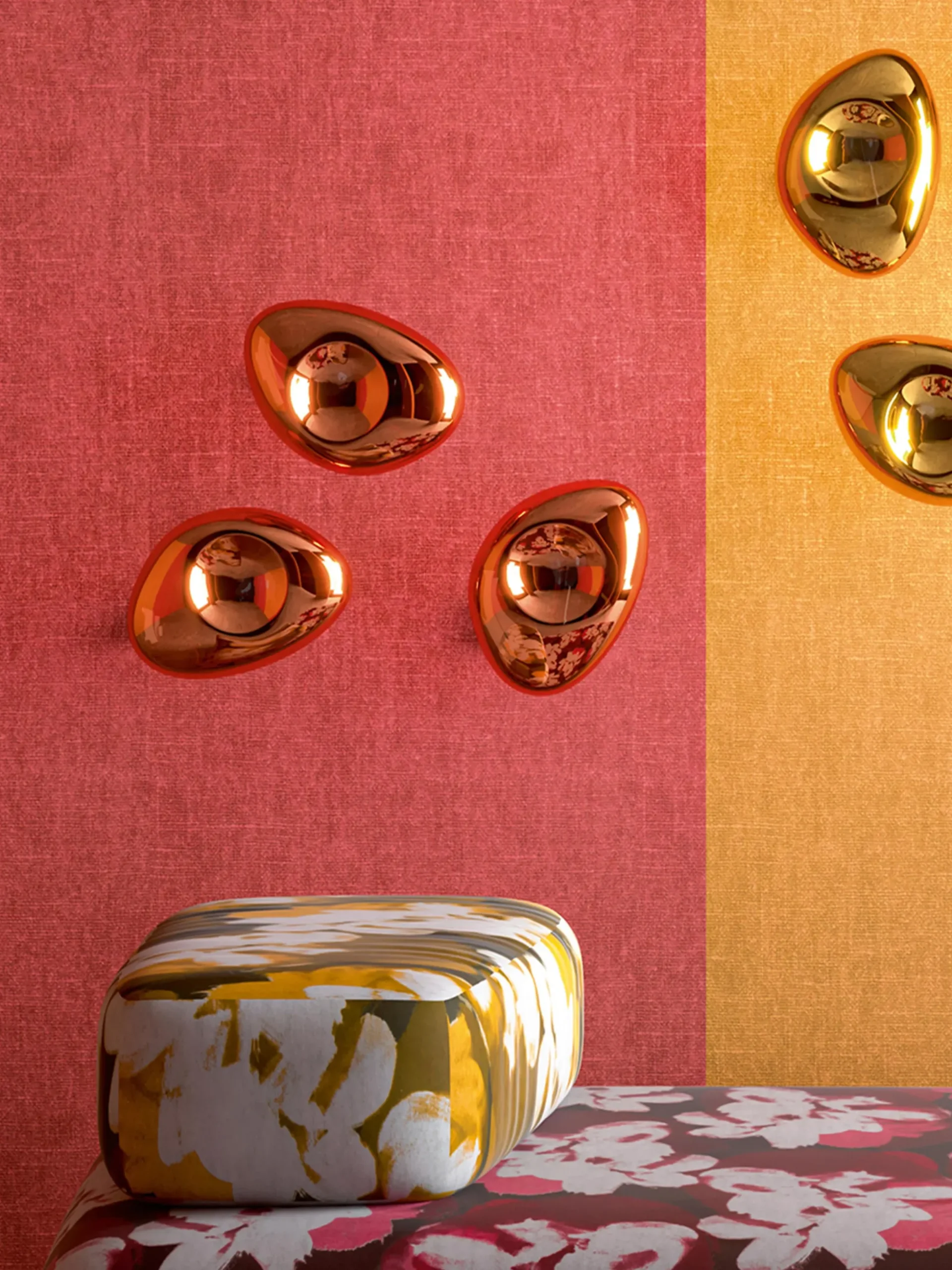 Applique in vetro soffiato Mabell