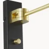 Applique grande con luce regolabile con spina Larry
