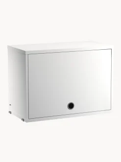 Armadietto con anta ribaltabile String System, larg. 58 x prof. 30 cm