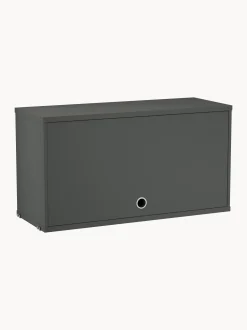 Armadietto con anta ribaltabile String System, larg. 78 x prof. 30 cm