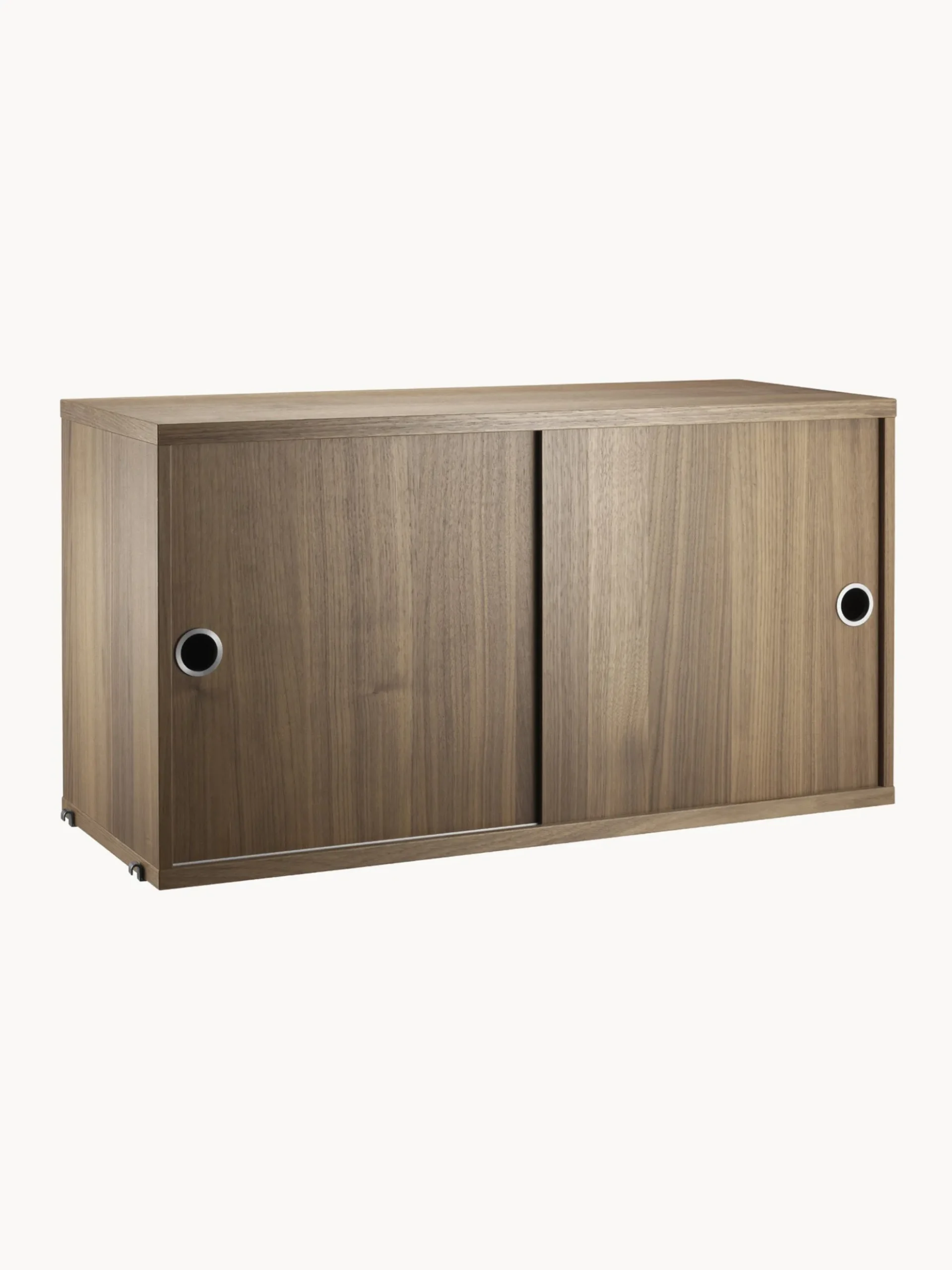 Armadietto con ante scorrevoli String System, larg. 78 x prof. 30 cm