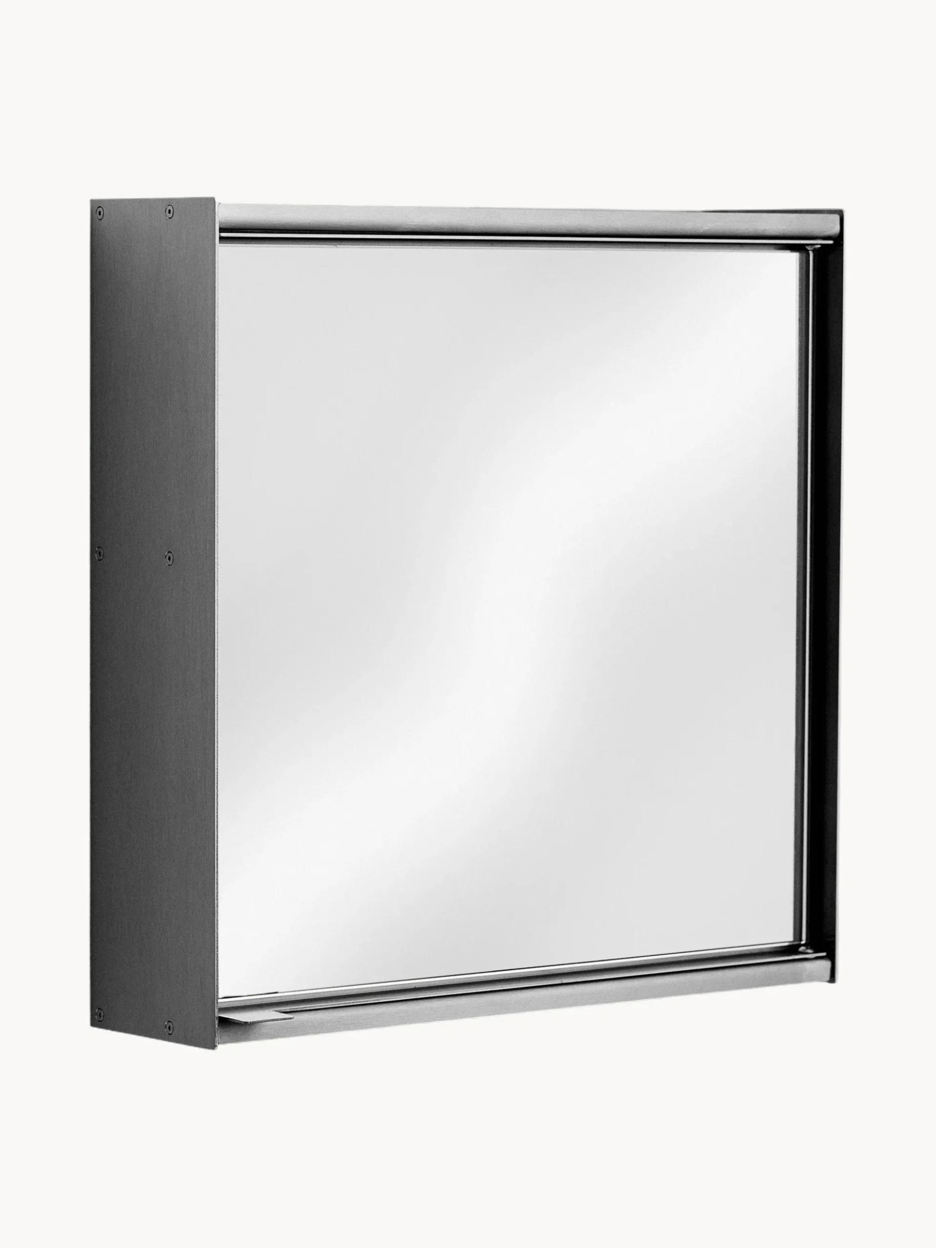 Armadietto a specchio da bagno in acciaio inox Taper