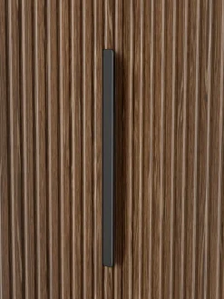 Armadio angolare componibile Simone, larg. 115 cm