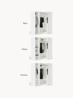 Armadio angolare componibile Charlotte, Larg. 165 cm, diverse varianti