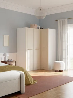 Armadio angolare componibile Charlotte, Larg. 165 cm, diverse varianti