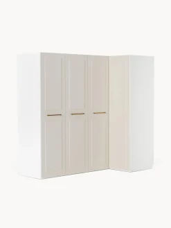 Armadio angolare componibile Charlotte, Larg. 215 cm, diverse varianti