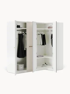 Armadio angolare componibile Charlotte, Larg. 215 cm, diverse varianti