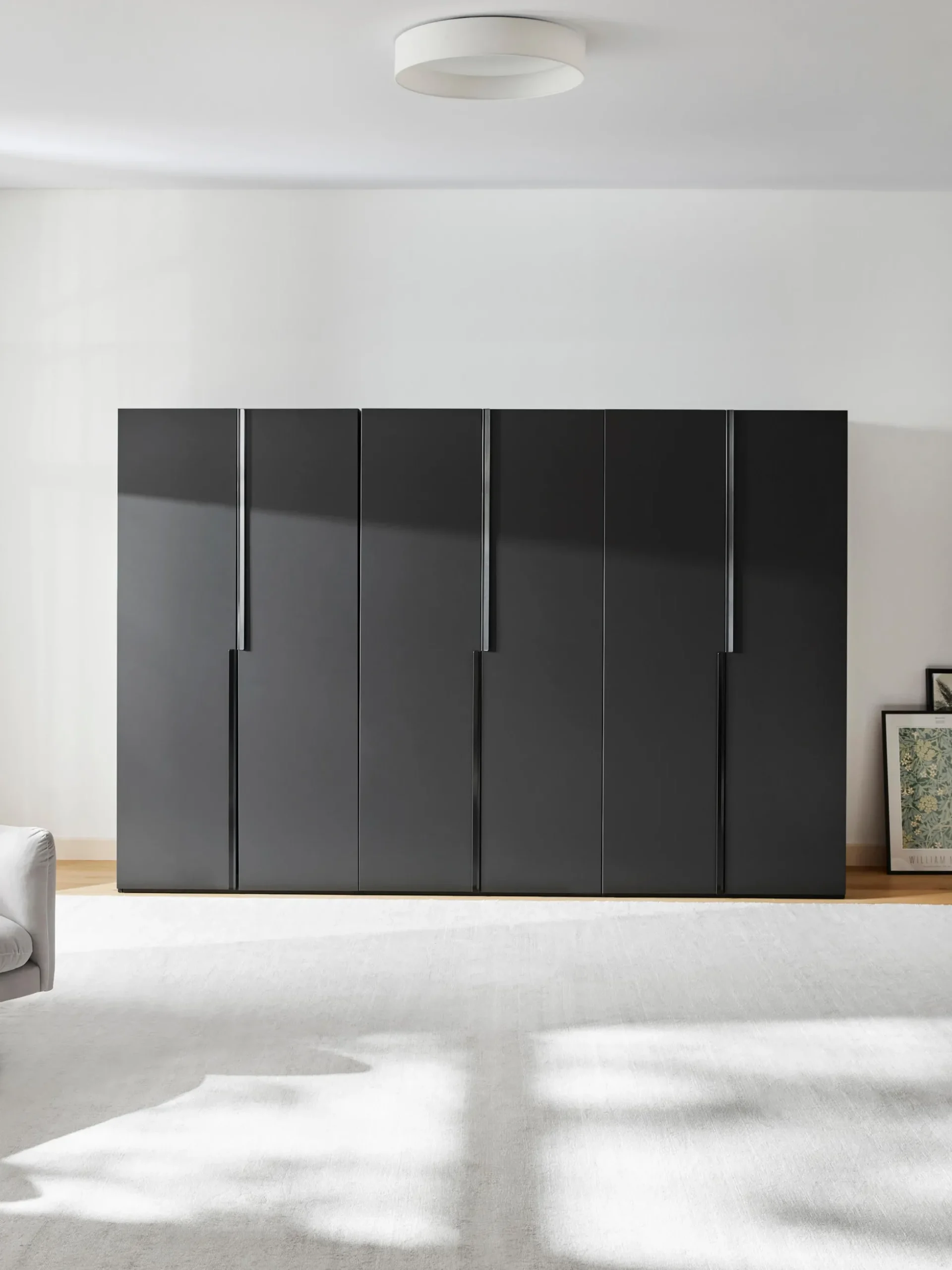 Armadio componibile ad ante battenti Leon, larg. 300 cm, in diverse varianti