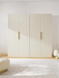Armadio componibile ad ante a battente Simone, larg. 200 cm, diverse varianti