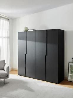 Armadio componibile ad ante battenti Leon, larg. 200 cm, in diverse varianti