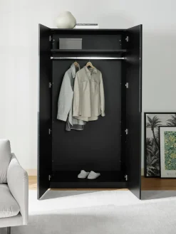 Armadio componibile ad ante battenti Leon, larg. 100 cm, diverse varianti