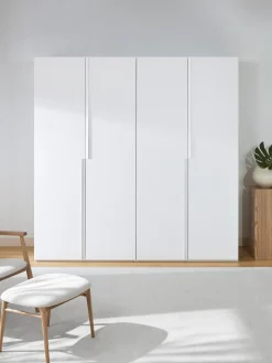Armadio componibile con ante battenti Leon, larg. 200 cm, in diverse varianti