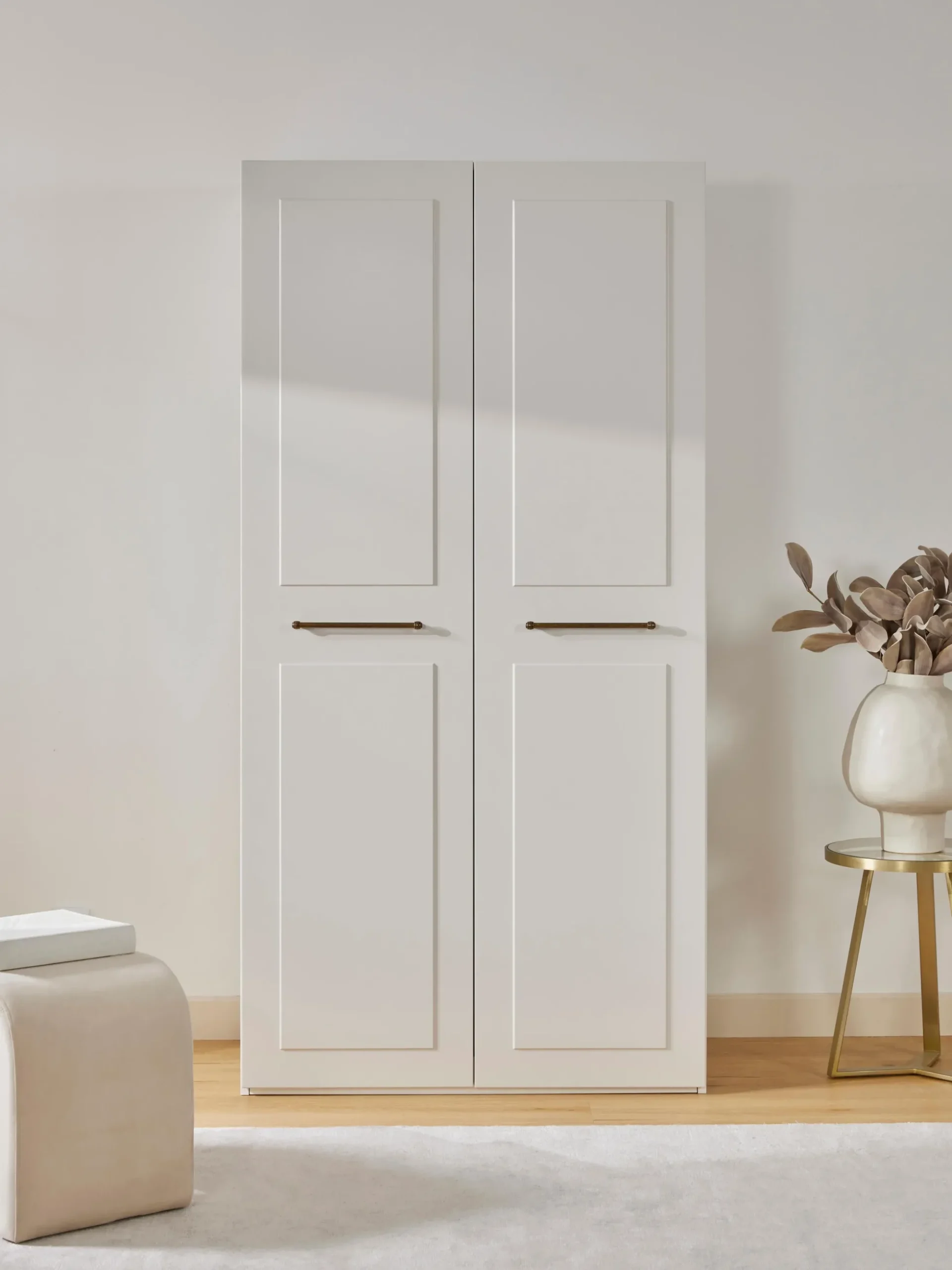 Armadio componibile con ante battenti Charlotte, Larg. 100 cm, in diverse varianti