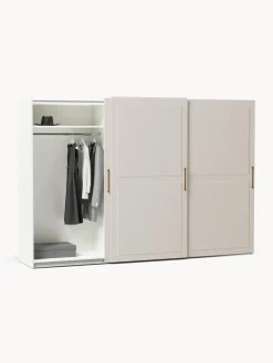 Armadio componibile con ante scorrevoli Charlotte, Larg. 300 cm, diverse varianti