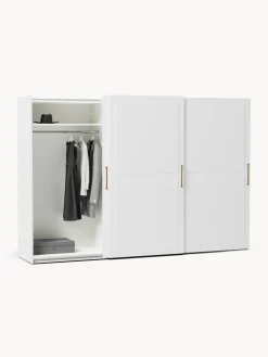 Armadio componibile con ante scorrevoli Charlotte, Larg. 300 cm, diverse varianti