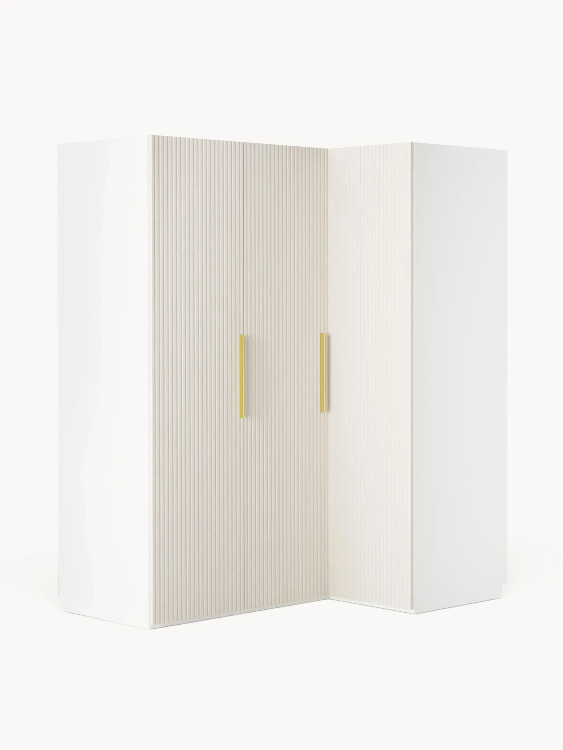 Armadio angolare componibile Simone, larg. 165 cm, diverse varianti