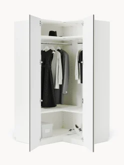 Armadio angolare componibile Charlotte, Larg. 115 cm