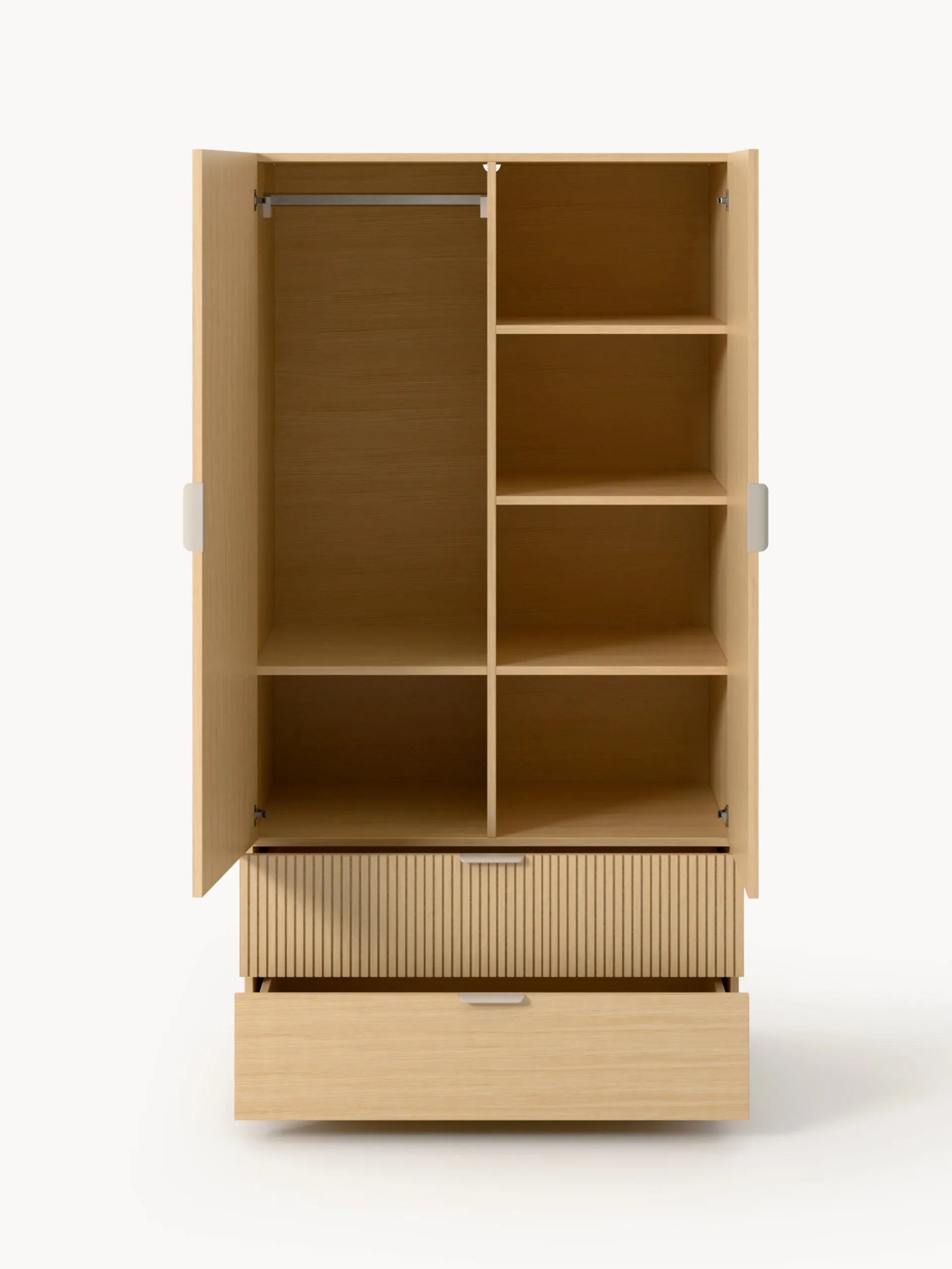 Armadio compatto in legno Sato