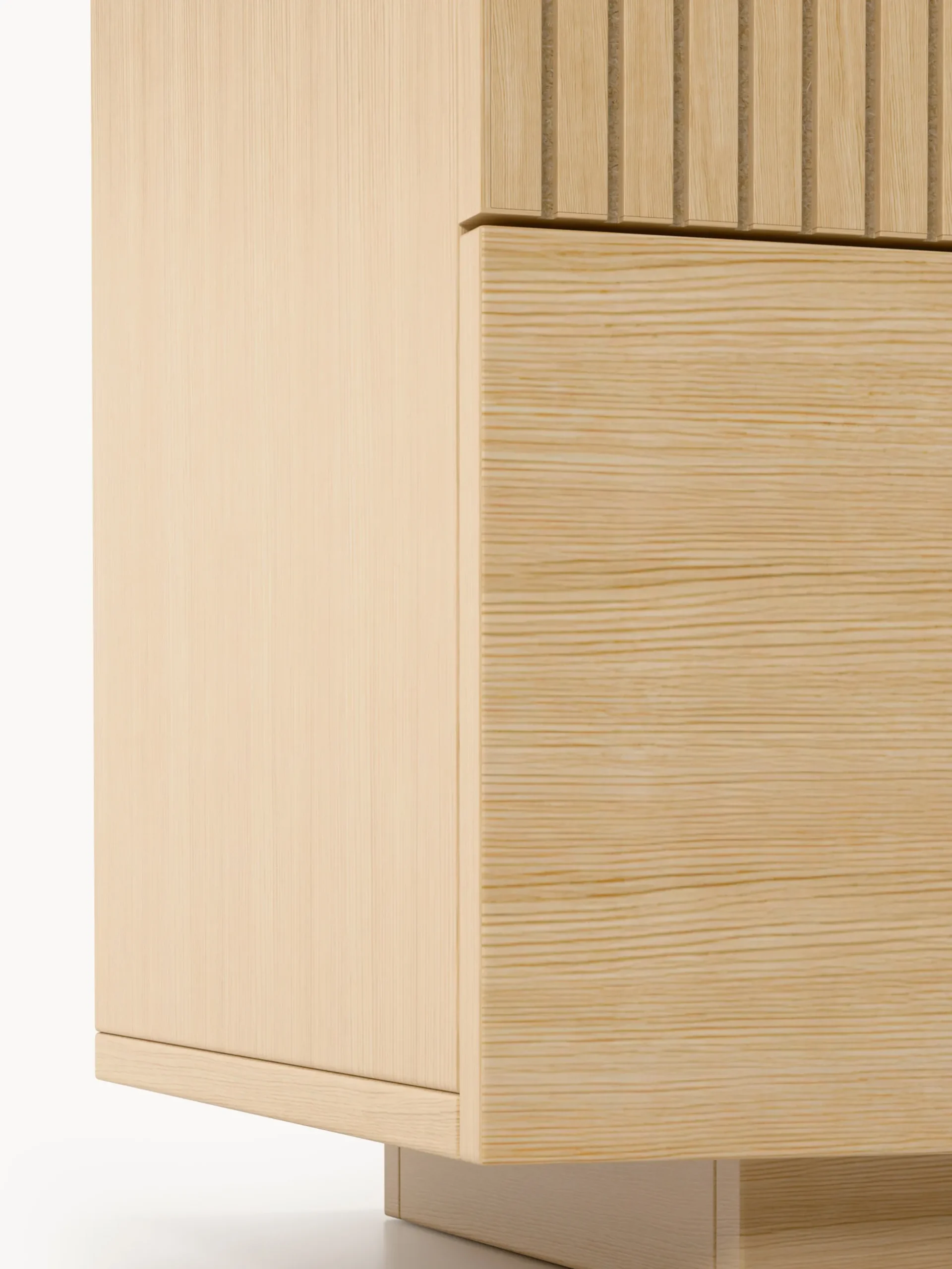 Armadio compatto in legno Sato