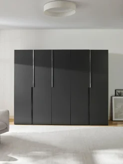 Armadio componibile ad ante battenti Leon, larg. 250 cm, in diverse varianti