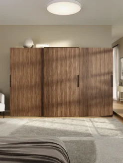Armadio componibile ad ante scorrevoli Simone, larg. 300 cm, diverse varianti