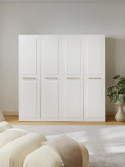 Armadio componibile con ante battenti Charlotte, Larg. 200 cm, in diverse varianti