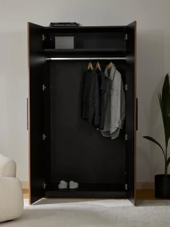 Armadio componibile con ante battenti Simone, larg. 100 cm, varie misure