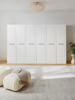 Armadio componibile con ante battenti Charlotte, Larg. 300 cm, in diverse varianti