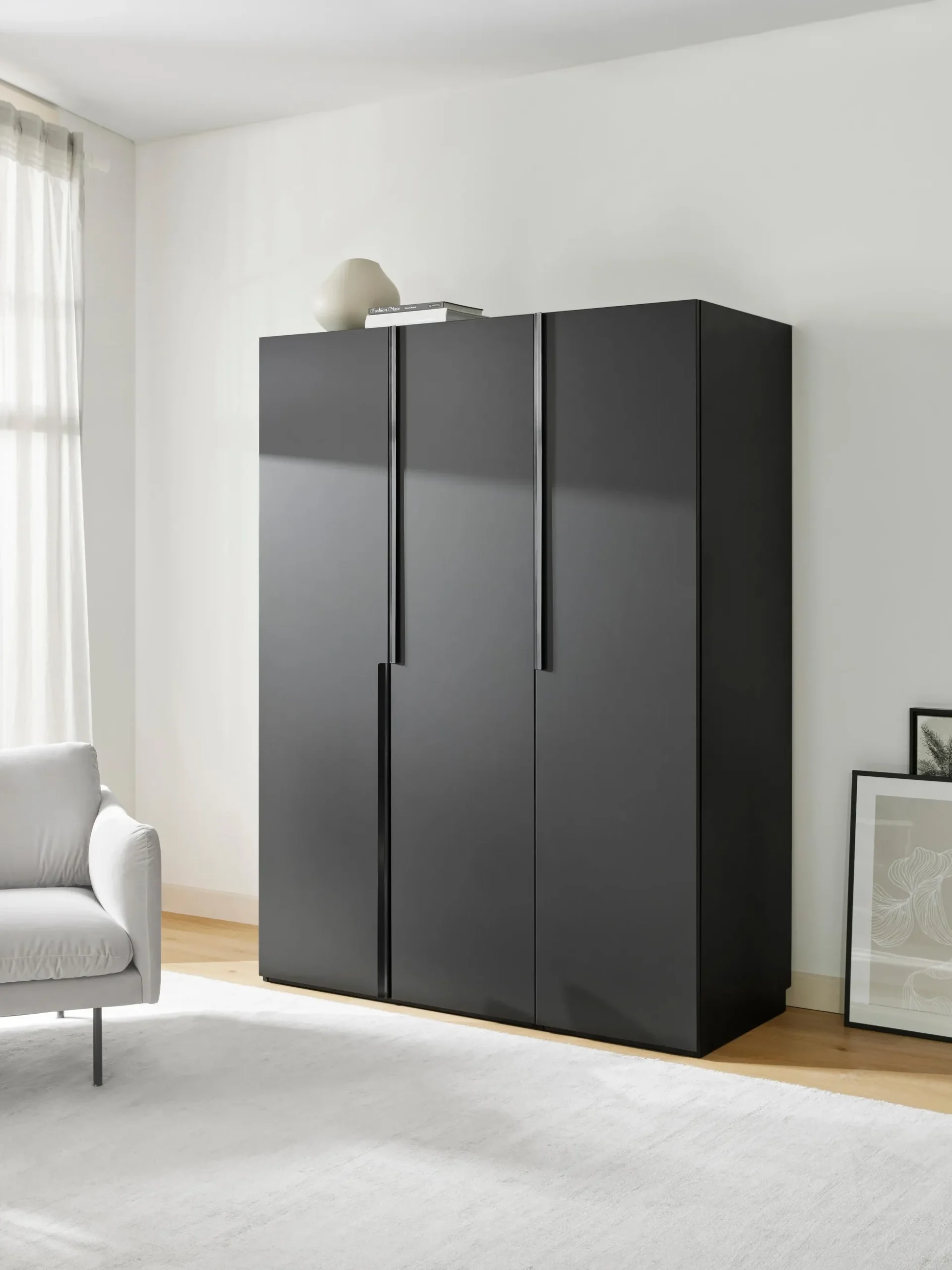 Armadio componibile con ante battenti Leon, larg. 150 cm, in diverse varianti