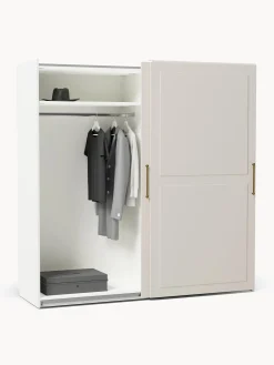Armadio componibile con ante scorrevoli Charlotte, Larg. 200 cm, diverse varianti
