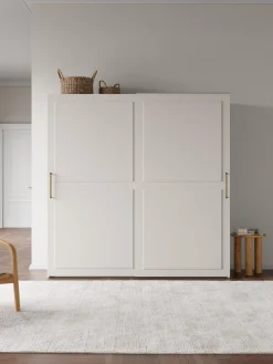 Armadio componibile con ante scorrevoli Charlotte, Larg. 200 cm, diverse varianti