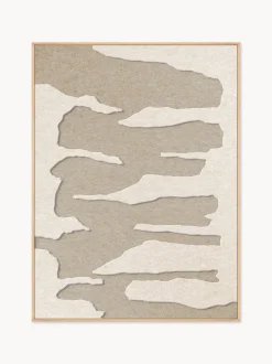 Arte da parete acustica Frequency con cornice in legno