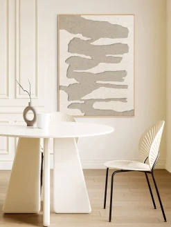Arte da parete acustica Frequency con cornice in legno