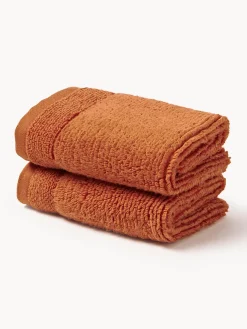 Asciugamano con bordo rigato Luxe, varie misure